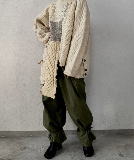 【USED】 Dyed Army Snow Pants / 210106-012