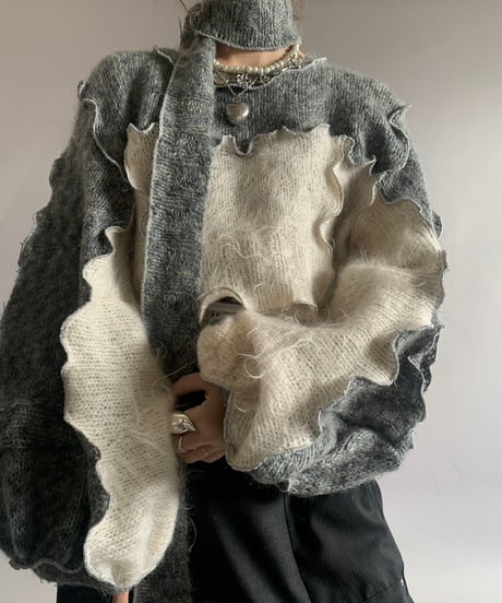 【RE;CIRCLE】 RE Mellow Knit Top /  241121-017
