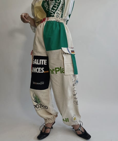 【RE;CIRCLE】 RE Eco-Friendly Bag Pants / 220707-002