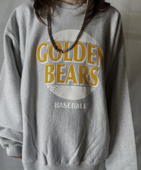 【USED】  Champion Reverse Weave Sweat GOLDEN BEARS/210902-017