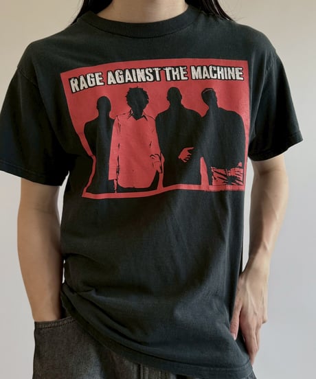 【USED】 90's GIANT RAGE AGAINST THE MACHINE T-Shirt /250621-046
