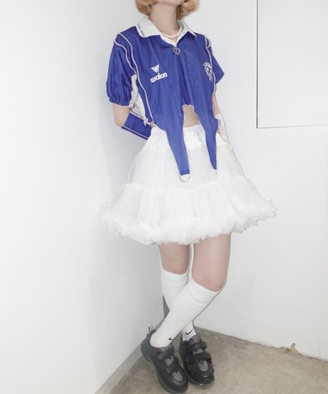 【RE;CIRCLE】 RE Mellow S/S Game Shirt Top + Arm / 250529-009