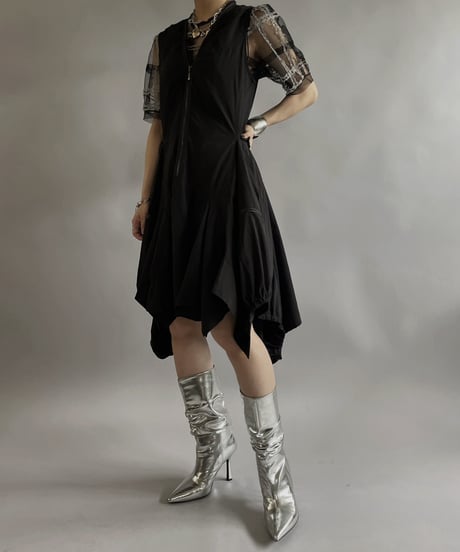 【USED 】Franstyle Design Vest One-Piece /240511-005