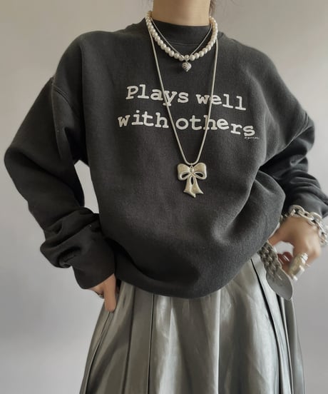 【USED】 Made in USA fruit of the room L/S Sweat Top/240330-008