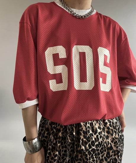 【USED】Made in USA 70~80's Champion Game Shirt /240907-012
