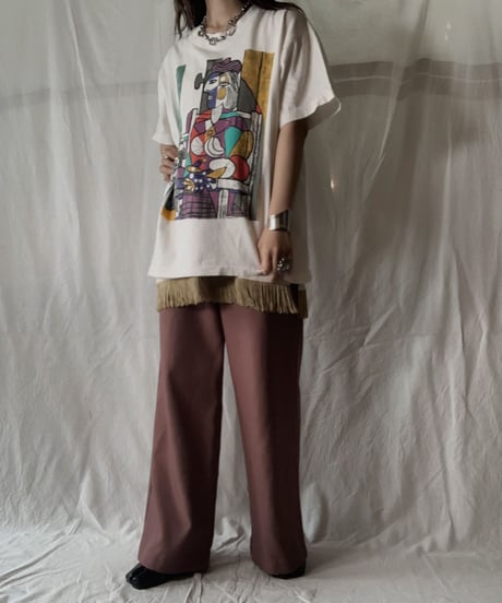 【USED】 S/S T-shirt Picasso/210617-013