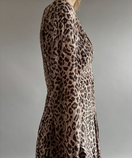 【USED】 Leopard Long One-Piece /251025-002