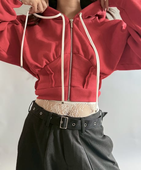【RE;CIRCLE】 RE Zip Parka Short  / 251002-001