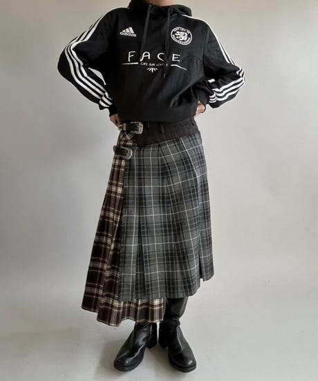 【RE;CIRCLE】 RE Kilt Skirt Middle / 250206-002