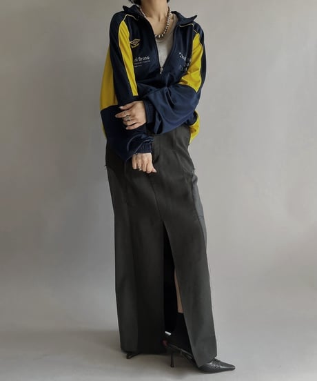 【USED】90s UNBRO Jersey Top /240224-010