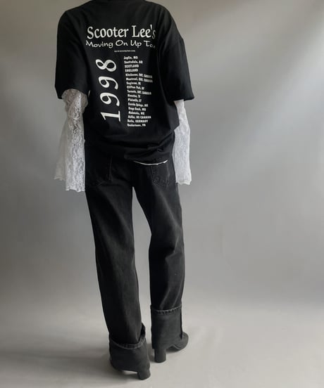 【USED】L/S Flare Sleeve Lace Top/ 230909-006