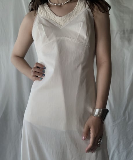 【USED】 Poly Slip Camisole② /210604-050