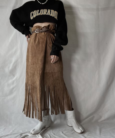 【USED】   Cut off Sweat COLORADO/210926-010