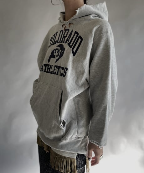 【USED】 Champion Reverse Weave Hoodie 90s "COLORAD ATHLETICS" / 240101-021