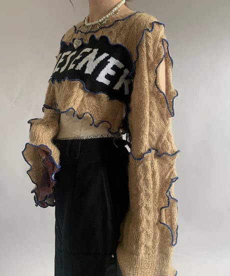 【RE;CIRCLE】 RE Mellow Knit Top /  241121-013