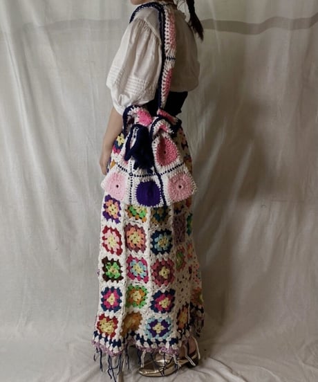 【RE;CIRCLE】 Granny Knit Bag②/210404-013