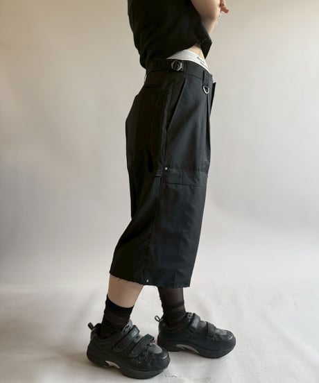 【RE;CIRCLE】 Re Suit Double Knee Shorts / 250612-004