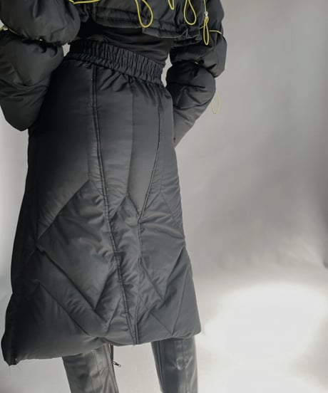 【RE;CIRCLE】 RE Draw Code Short Down Jacket + Skirt / 230126-013