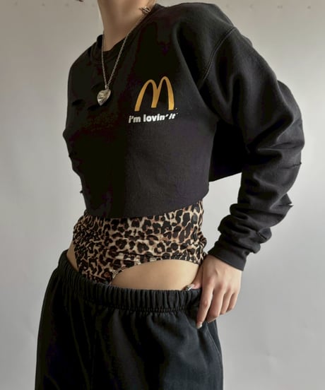 【USED】 Hanes Mc Donald's Cut off Sweat   /251012-028