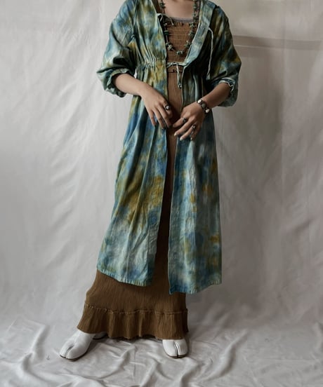 【RE;CIRCLE】  RE Tie-dyed Medical S/S Gown②/20210819-036