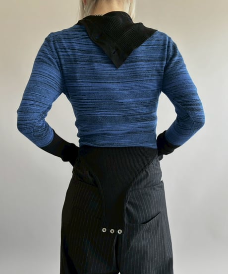 【RE;CIRCLE】 RE Rib Knit Leotard Top / 260416-003