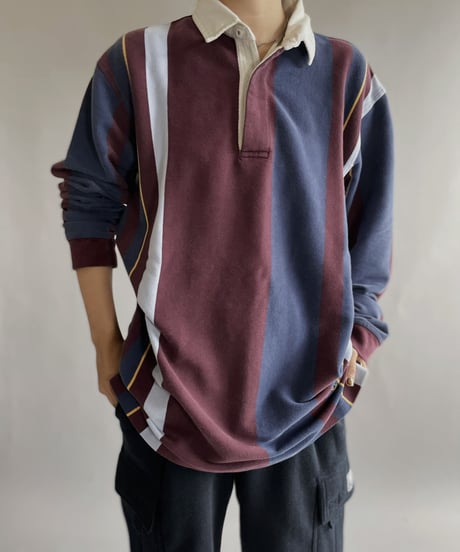 【USED】 Daniel Cremieux Rugby Shirt / 220910-008
