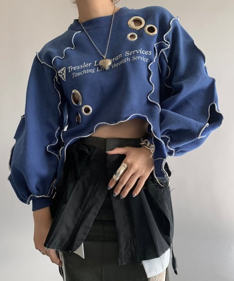 【RE;CIRCLE】 RE Mellow Sweat Top /  241017-024