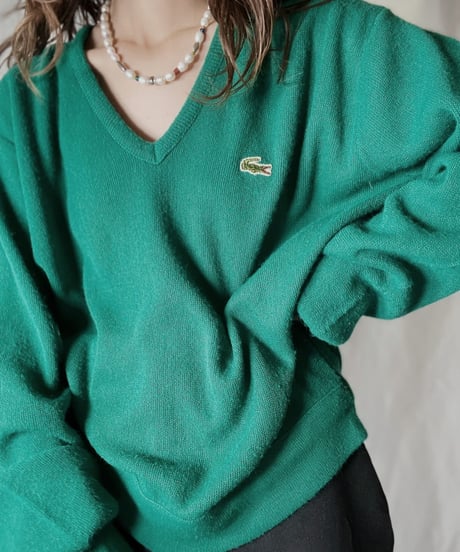 【USED】   LACOSTE Knit Top 13/211126-029