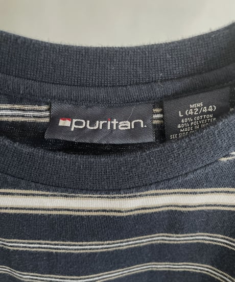 【USED】  Puritan Striped T-shirt / 220730-006