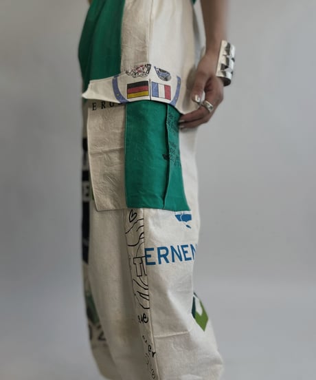 【RE;CIRCLE】 RE Eco-Friendly Bag Pants / 220707-002