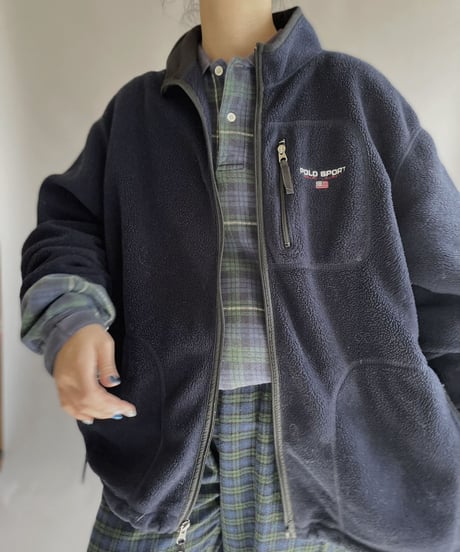 【USED】 POLO Sport Zip-up Fleece Jacket / 230114-007