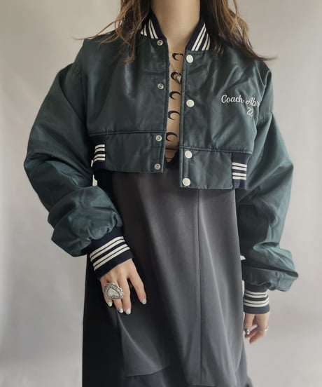 【RE;CIRCLE】 RE Nylon Short Jacket Navy / 230309-004
