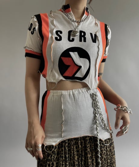 【RE;CIRCLE】 RE Mellow Top + Mini Skirt /  240725-012