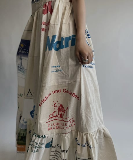 【RE;CIRCLE】 RE Eco-Friendly Bag Camisole One-piece / 220707-016