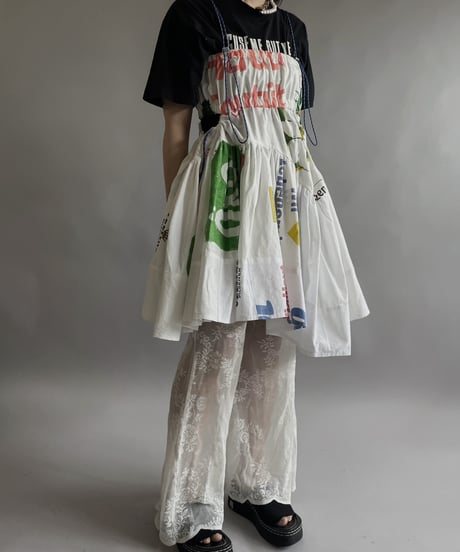 【RE;CIRCLE】RE Eco-Friendly Bag Code Camisole Middle One-piece / 240516-033