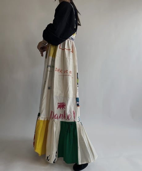 【RE;CIRCLE】 RE Eco-Friendly Bag Camisole One-piece / 220825-035