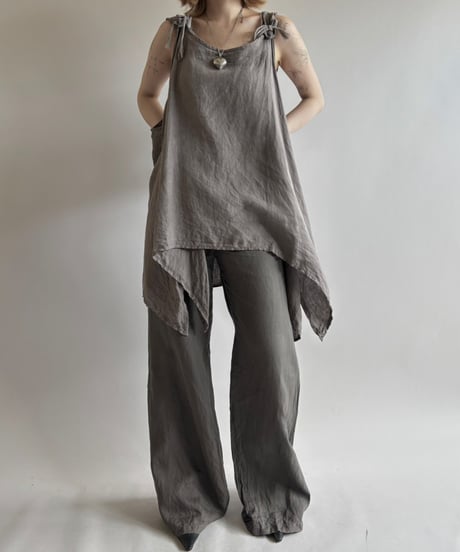 【USED】orsay 100% LINEN Pants/250816-014