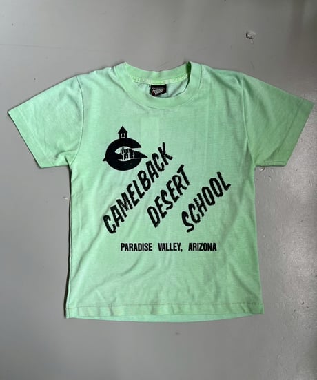 【USED】 RESIZED 90s SCREEN STARS BEST CAMELBACK DESERT SCHOOL T-Shirt / 250830-027