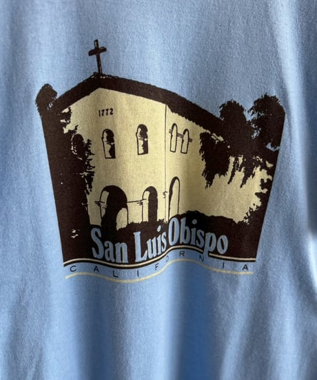 【USED】 Made in USA JERZEES San Luis Obispo T-Shirt / 260523-003