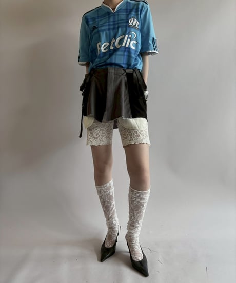 【USED】10~11's adidas Marseille Soccer Shirt / 250712-019