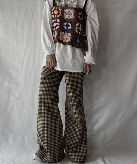 【RE;CIRCLE】 RE Granny Knit Bustier④/211014-015