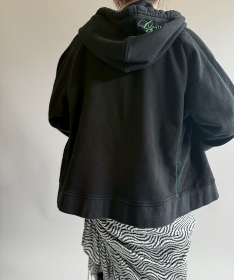 【USED】 Lame Zip Up Parka /250412-029