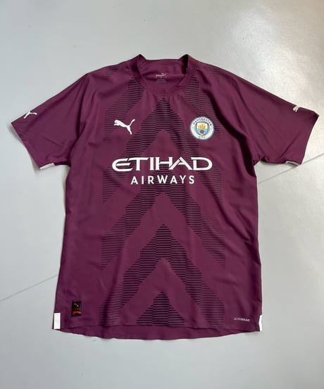 【USED】 Puma Manchester City Soccer Shirt / 250712-016