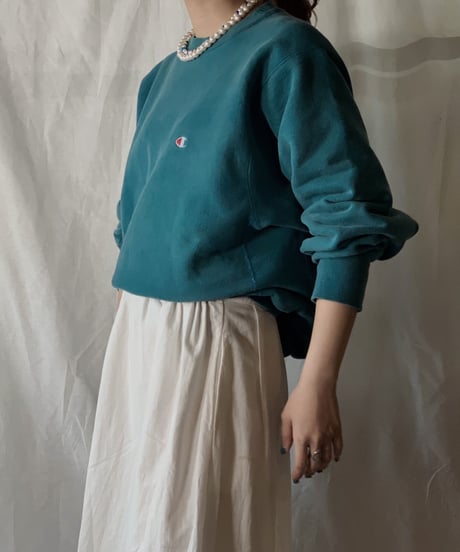 【USED】 Untagged Champion Reverse Weave Sweat One Point /210210-019