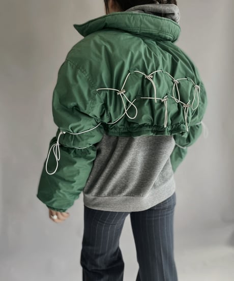 【RE;CIRCLE】 RE Draw Code Short Down Jacket / 230126-004