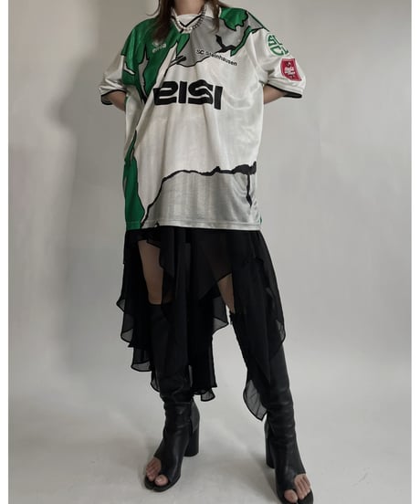 【USED】 Short Sleeved Soccer T-shirt / 220702-001