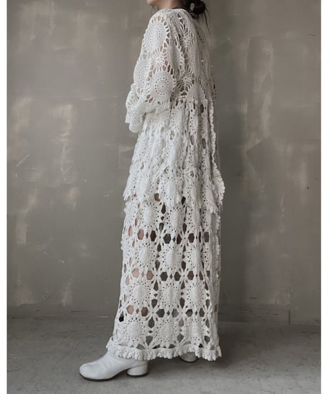 【RE;CIRCLE】 RE Crochet L/S One-piece③/20220317-023