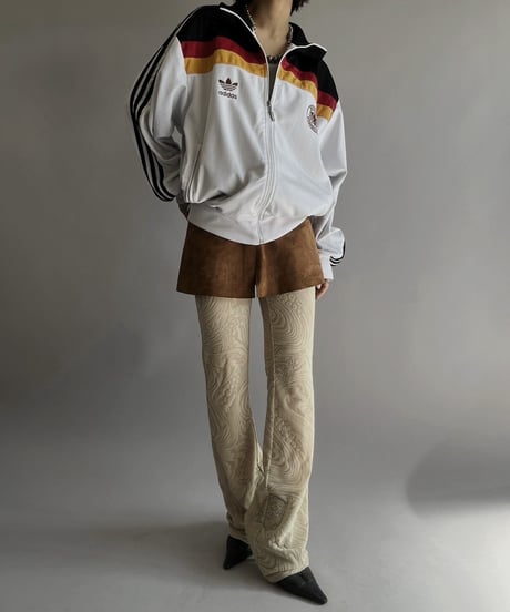 【USED】80s adidas Jersey Top /240224-016