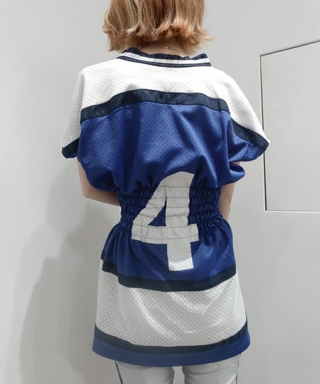 【RE;CIRCLE】 Shirring Football Shirt  /  250522-004