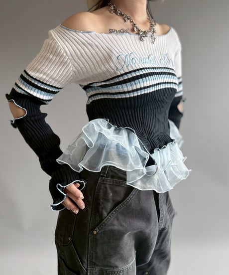 【RE;CIRCLE】 RE Mellow Knit Top /  251023-028